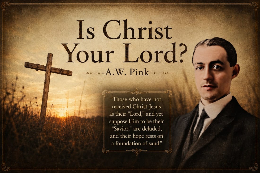 "Is Christ Your Lord?" - A.W. Pink