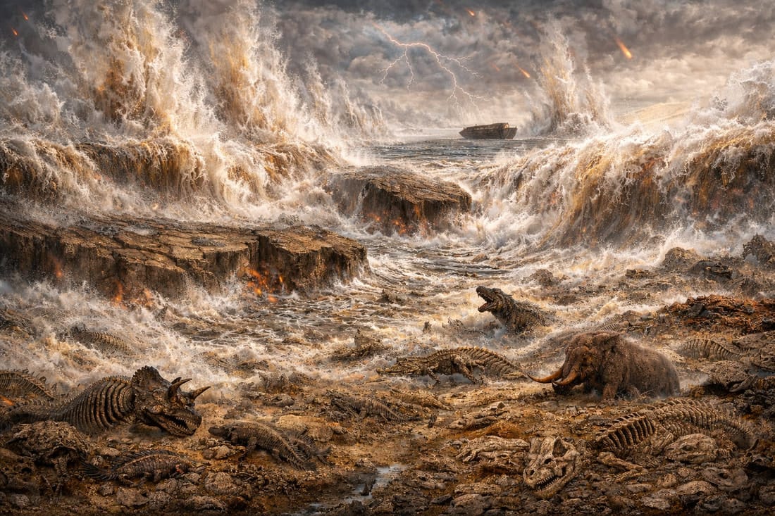 Reconciling the Geophysics and Meteorology of the Flood & the Recession to the Biblical Timeline