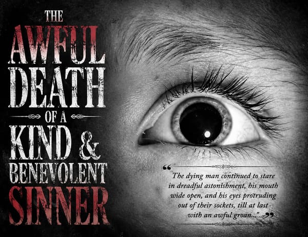 The Awful Death of a Kind & Benevolent Sinner