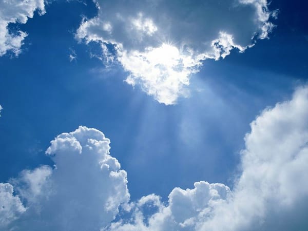 In Eternity After the Beginning at the Creation of Heaven