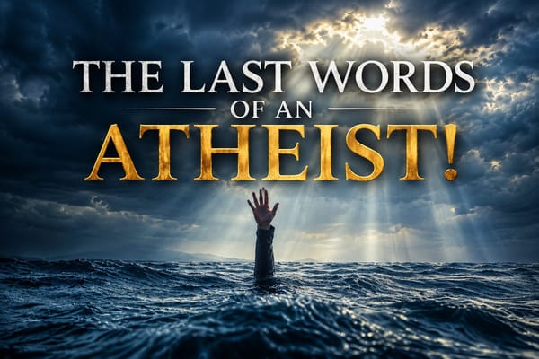 The Last Words of an Atheist!