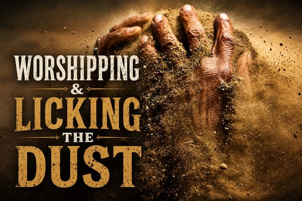 Worshipping & Licking the Dust